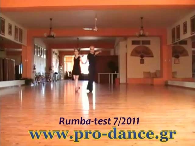 Χορευτικές εξετάσεις EΣΧΕ 28/7/2011 Gold-Rumba
