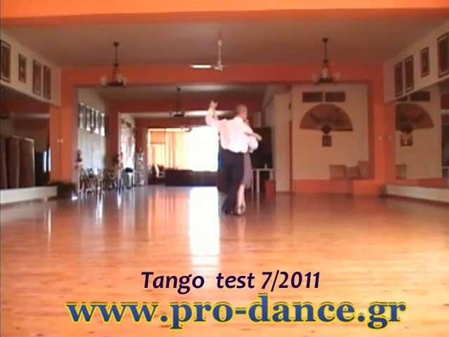 Χορευτικές εξετάσεις EΣΧΕ Gold Tango (δείτε video με ένα κλικ)